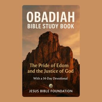Obadiah Bible Study Book: The Pride of Edom and the Justice of God With a 14 Days Devotional