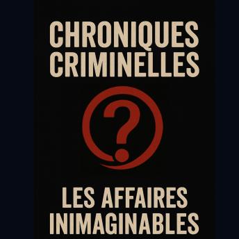 [French] - Chroniques criminelles: Affaires Criminelles Inimaginables