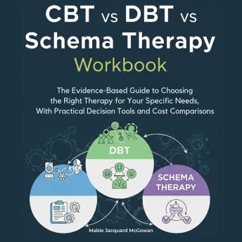 CBT vs DBT vs Schema Therapy Workbook: The Evidence-Based Guide to Choosing the Right Therapy for Your Specific Needs, With Practical Decision Tools and Cost Comparisons