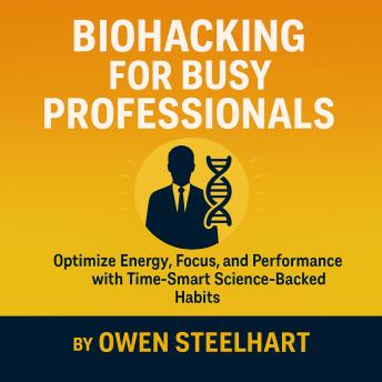 Simple Biohacking Tips for Energy and Focus: Time-Smart, Science-Backed Healthy Habits to Optimize Performance, Boost Mental Clarity, and Support Everyday Wellness