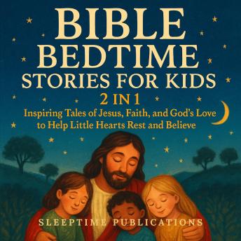 Bible Bedtime Stories for Kids 2 in 1: Inspiring Tales of Jesus, Faith, and God's Love to Help Little Hearts Rest and Believe