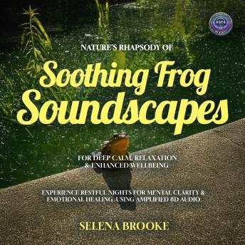Nature’s Rhapsody of Soothing Frog Soundscapes For Deep Calm, Relaxation & Enhanced Wellbeing: Experience Restful Nights for Mental Clarity & Emotional Healing  Using Amplified 8D Audio