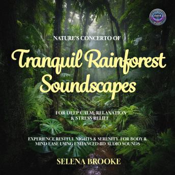 Nature’s Concerto Of Tranquil Rainforest Soundscapes For Deep Calm, Relaxation & Stress Relief: Experience Restful Nights & Serenity for Body & Mind Ease using Enhanced 8D Audio Sounds
