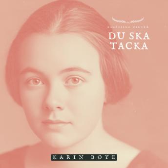 [Swedish] - Du ska tacka: Klassiska Dikter