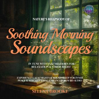 Nature's Rhapsody of Soothing Morning Soundscapes In Tune with Jazz Melodies for Relaxation & Stress Relief: Experience Calm Nights & Sound Sleep for Inner Peace & Serenity using Enhanced BGM 8D Audio