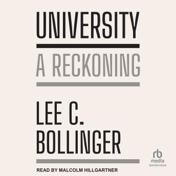 University: A Reckoning