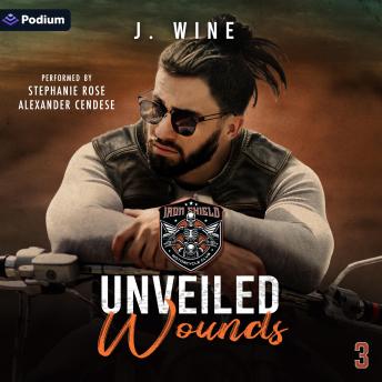 Unveiled Wounds: Iron Shield MC, Book 3