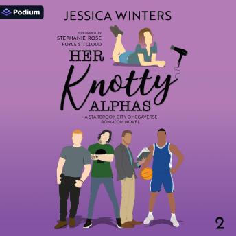 Her Knotty Alphas: Starbrook City Omegaverse, Book 2