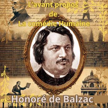 [French] - L'avant Propos de la Comédie Humaine