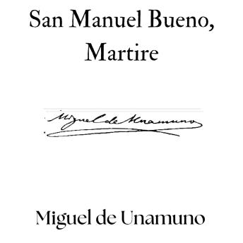 [Italian] - San Manuel Bueno, Martire