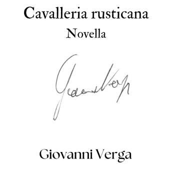 [Italian] - Cavalleria rusticana: Novella