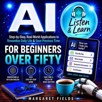 AI For Beginners Over Fifty: Step-by-Step, Real-World Applications, to Understand How AI can Streamline Your Daily Life, Benefit Your Health & Gain Precious Free Time