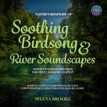Nature’s Rhapsody of Soothing Birdsong & River Soundscapes Mixed with Piano Rhythms for Deep Calm & Relaxation: Achieve Complete Emotional Healing For Inner Peace Using Enhanced BGM 8D Audio Tracks
