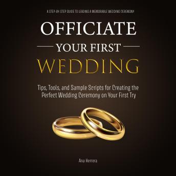 Officiate Your First Wedding