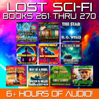 Lost Sci-Fi Books 261 thru 270 - Ten Lost Vintage Sci-Fi Short Stories from the 1930s, 40s, 50s and 60s