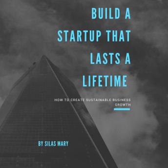 Build a Startup That Lasts a Lifetime: How to Create Sustainable Business Growth