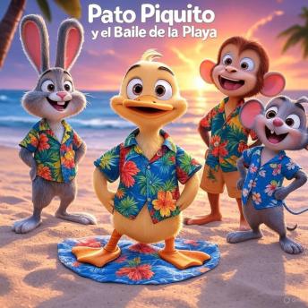 [Spanish] - Pato Piquito y el Baile de la Playa: Un cuento infantil lleno de magia, risas y sorpresas