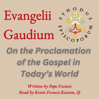 Evangelii Gaudium: On the Proclamation of the Gospel in Today's World