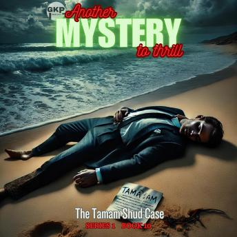 The Tamám Shud Case