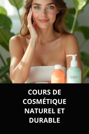 [French] - COURS DE COSMÉTIQUE NATUREL ET DURABLE
