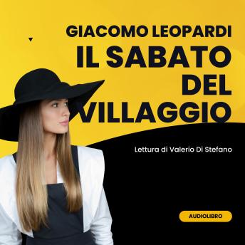 [Italian] - Il sabato del villaggio: da 'Canti'
