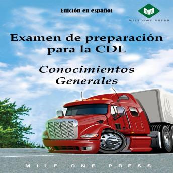 [Spanish] - Examen de preparación para la CDL : Conocimientos Generales