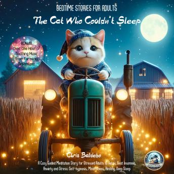 Bedtime Stories for Adults: The Cat Who Couldn´t Sleep: A Cozy Guided Meditation Story for Stressed Adults to Relax, Beat Insomnia, Anxiety and Stress: Self-hypnosis, Mindfulness, Healing, Deep Sleep