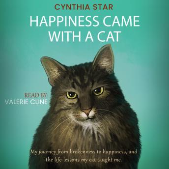 Happiness Came With A Cat: My journey from brokenness to happiness, and the life-lessons my cat taught me.