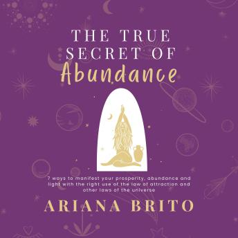THE TRUE SECRET OF ABUNDANCE: 7 (seven) ways to manifest your prosperity, abundance and light with the correct use of the law of attraction and other laws of the universe