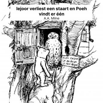 [Dutch; Flemish] - Iejoor verliest een staart en Poeh vindt er één