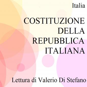 [Italian] - Costituzione della Repubblica Italiana