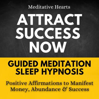 Attract Success Now Guided Meditation Sleep Hypnosis: Positive Affirmations To Manifest Money, Abundance & Success