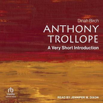 Anthony Trollope: A Very Short Introduction Cover