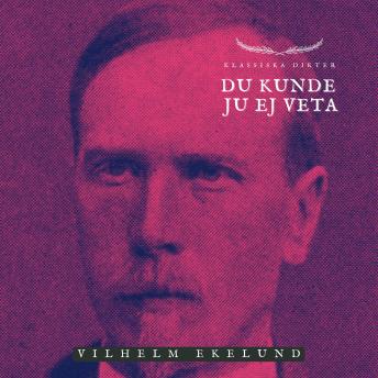 [Swedish] - Du kunde ju ej veta: Klassiska Dikter