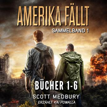 [German] - Amerika fällt: Sammelband Bücher 1-6