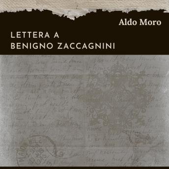 [Italian] - Lettera a Benigno Zaccagnini