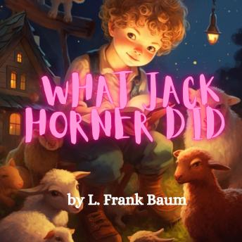 What Jack Horner Did: Little Jack Horner sat in a corner, Eating a Christmas pie; He put in his thumb and pulled out a plum And said, 'What a good boy am I!'
