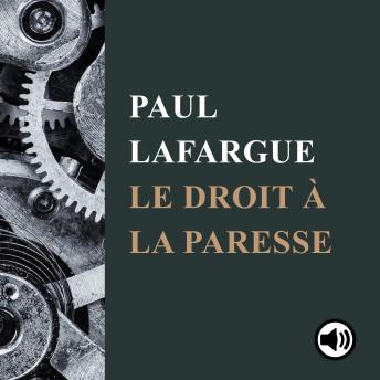 [French] - Le droit à la paresse: La réfutation du droit au travail
