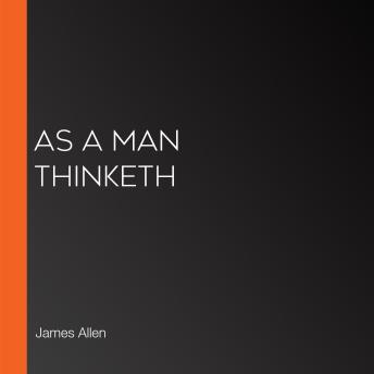 Download As a Man Thinketh by James Allen
