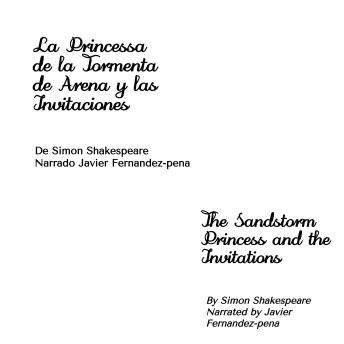 [Spanish] - La Princesa de la Tormenta de Arena y las Invitaciones: The Sandstorm Princess and the Invitations