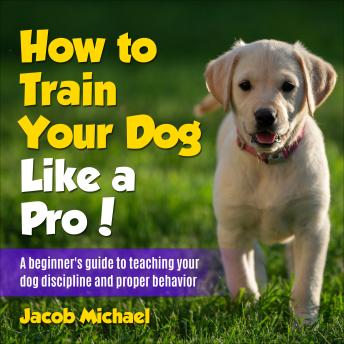 Download How to Train Your Dog like a Pro: A Beginners Guide to Teaching Your Dog Discipline and Proper Behavior by Jacob Michael