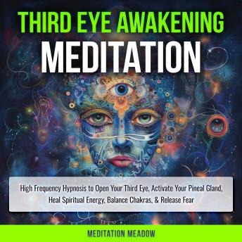 Third Eye Awakening Meditation: High Frequency Hypnosis to Open Your Third Eye, Activate Your Pineal Gland, Heal Spiritual Energy, Balance Chakras, & Release Fear