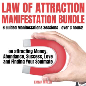 Law Of Attraction Manifestation Bundle: 6 Guided Manifestations Sessions (over 3 hours!) on attracting Money, Abundance, Success, Love and Finding Your Soulmate