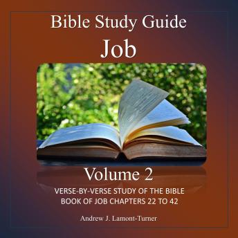 Bible Study Guide: Job Volume 2: Verse-By-Verse Study Of The Bible Book Of Job Chapters 22 To 42