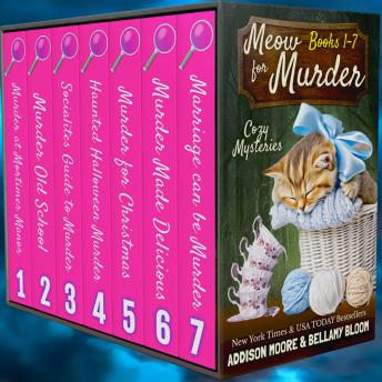 Download Meow for Murder Cozy Mystery Boxed Set Books 1-7 by Addison Moore