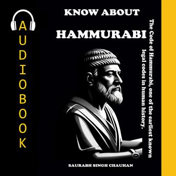 Know About 'HAMMURABI': The Code of Hammurabi, One of the Earliest Known Legal Codes in Human History.
