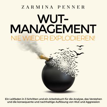 [German] - Wut-Management - Nie wieder explodieren!: Ein Leitfaden in 3 Schritten und ein Arbeitsbuch für die Analyse, das Verstehen und die konsequente und nachhaltige Auflösung von Wut und Aggression