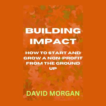Building Impact: How to Start and Grow a Non-Profit from the Ground Up