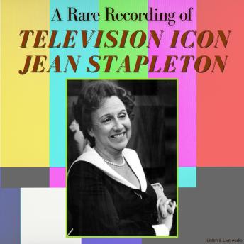 A Rare Recording of Television Icon Jean Stapleton