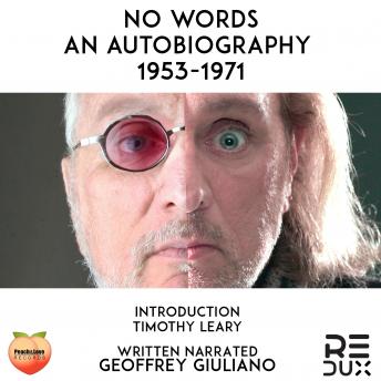 No Words An Autobiography 1953-1971